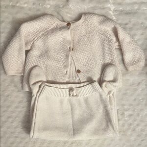 Zara Cream Kids Matching Set